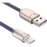 1m 2A USB-C / Type-C to USB 2.0 Data Sync Quick Charger Cable  for Galaxy S8 & S8 + / LG G6 / Huawei P10 & P10 Plus / Oneplus 5 and other Smartphones (Blue)