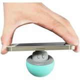 Mushroom Shape Bluetooth Speaker  with Suction Holder(Green)