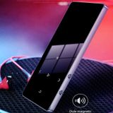 1.8 inch Touch Screen Metal Bluetooth MP3 MP4 Hifi Sound Music Player 16GB(Black)