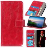For Samsung Galaxy A82 5G / Quantum 2 Retro Crazy Horse Texture Horizontal Flip Leather Case with Holder & Card Slots & Photo Frame & Wallet(Red)