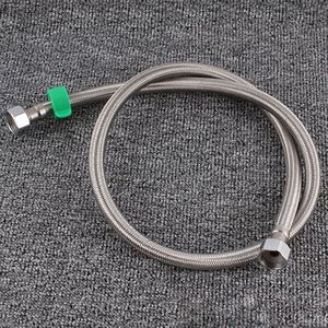 4 PCS 1m Steel Hat 304 Stainless Steel Metal Knitting Hose Toilet Water Heater Hot And Cold Water High Pressure Pipe 4/8 inch DN15 Connecting Pipe