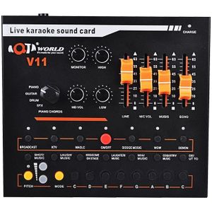 V11 Live Broadcasting Equipment Webcast Entertainment Streamer Music Synthesizer Tuning Sound Card