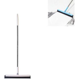 2 PCS Household Bathroom Mop Floor Wiper Sweep Tool Magic Broom(White)