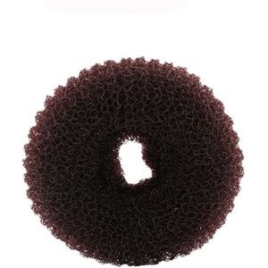 3 PCS Elegant Women Ladies Donut Hair Ring(Coffee L)