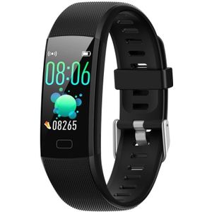 Y10 0.96 inch TFT Color Screen IP67 Waterproof Smart Bracelet  Support Call Reminder/ Heart Rate Monitoring /Blood Pressure Monitoring/ Sleep Monitoring/Blood Oxygen Monitoring (Black)