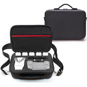 Single Shoulder Storage Bag Shockproof Waterproof Travel Carrying Cover Hard Case for FIMI X8 Mini(Black + Black Liner)