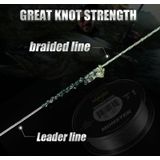 Seaknight Fishing Line 300M Braided Line Main Line 4 Braid  Line number: 1.5(Yellow)