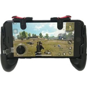 4 in 1 D9 Eats Chicken to Assist the Jedi Survival Stimulation Battlefield Mobile Handle Grip Gamepads  For iPhone  Galaxy  Sony  HTC  LG  Huawei  Xiaomi  Tablet Pad Button and other Smartphones