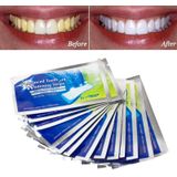 14 PCS Advanced Effective Dental Whitening Kit Mint Flavor Teeth Whitening Strips