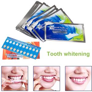 14 PCS Advanced Effective Dental Whitening Kit Mint Flavor Teeth Whitening Strips