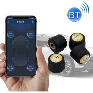 Bluetooth 4.0 TPMS Car External Tire Pressure Monitoring  Pressure Detection System