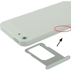 Original Sim Card Tray Holder for iPhone 5(Silver)