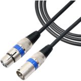 1.8m 3-Pin XLR Male to XLR Female MIC Shielded Cable Microphone Audio Cord