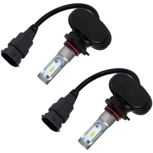 2 PCS 9005 IP65 Waterproof White Light 6 CSP LED Car Headlight Bulb  9-36V / 18W  6000K / 2000LM