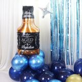 Blue Balloon Set Hanging Flag Whiskey Balloon Chain Set Party Decoration Venue Decoration Props