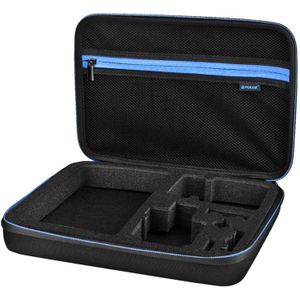 PULUZ Waterproof Carrying and Travel Case for GoPro HERO9 Black /HERO8 Black / Max / HERO7  DJI OSMO Action  Xiaoyi and Other Action Cameras Accessories  Large Size: 32cm x 22cm x 7cm