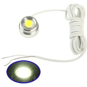 3W Waterproof Eagle Eye Magnetic White LED Light for Vehicles (Silver)
