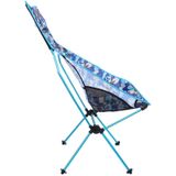 Outdoor Portable Camouflage Folding Camping Chair Light Fishing Beach Chair Aviation Aluminum Alloy Backrest Recliner