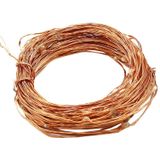 10m LED Copper Wire String Decoration Lights  USB Powered IP65 Waterproof  Festival Lamp with Switch(Warm White)