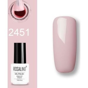 ROSALIND Gel Polish Set UV Semi Permanent Primer Top Coat Poly Gel Varnish Nail Art Manicure Gel  Capacity: 7ml