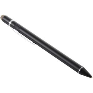 1.5-2.3mm Rechargeable Capacitive Touch Screen Active Stylus Pen(Black)