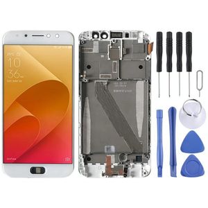 LCD Screen and Digitizer Full Assembly with Frame for Asus ZenFone 4 Selfie Pro ZD552KL Z01MD (White)