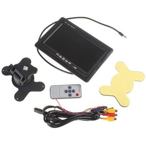 PZ-708 7.0 inch TFT LCD Car Rearview Monitor with Stand and Remote Control