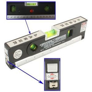 Laser level with tape measure pro (25 feet) - belt clip - can be ...