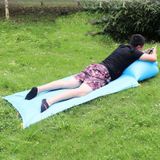 Outdoor Waterproof Air Pillow Picnic Mat Carrying Ground Sand Beach Grass Mat  Style:Single(Random Color)