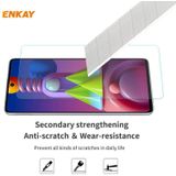 Voor Samsung Galaxy M51 10 PCS ENKAY Hat-Prince 0.26mm 9H 2.5D Gebogen rand gehard glas film