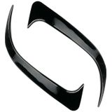 Car Rear Bumper Wind Knife Blade Decoration Sticker for Mercedes-Benz CLA200/220/250/260 (Black)