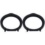 2 PCS Car Auto ABS Loudspeaker Base Protection Cover Holder Mat for Honda