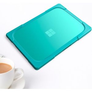 For Microsoft Surface Laptop 3 / 4 13.5 inch Steel TPU + PC Two-color Anti-fall Laptop Protective Case(Sky Blue)