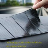 2 PCS R-1337 Multifunctional Folding Bracket Car Center Console Adhesive Bracket Mobile Phone Anti-Slip Mat Storage Mat(Black )