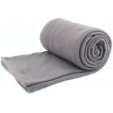 Outdoor Fleece Sleeping Bag Camping Trip Air Conditioner Dirty Sleeping Bag Separated By Knee Blanket During Lunch Break Thickened (Gray)