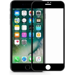 mocolo 0.33mm 9H 3D Round Edge Tempered Glass Film for iPhone 8 Plus & 7 Plus (Black)
