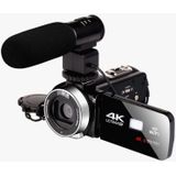 4K HD Night Vision 48MP Home WiFi Live Camcorder DV Digital Camera  Style:Microphone