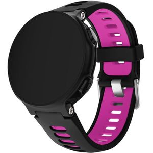 Smart Watch Silicone Wrist Strap Watchband for Garmin Forerunner 735XT(Rose Red)
