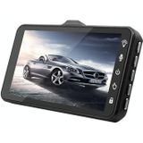 X97 4 inch Front and Rear Dual-recording HD 1080P Night Vision Driving Recorder Support Loop Recording / Parking Monitoring