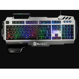 7pin PK900 RGB Lighting Macro Definition Blue Shaft Gaming Wired Keyboard  Thin Film Version