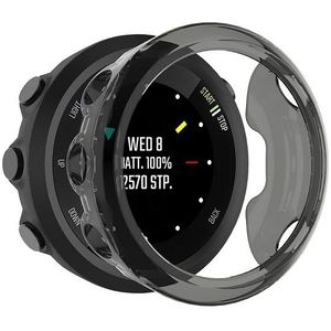 For Garmin Forerunner 45S TPU Protective Shell(Transparent Black)