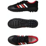 Student Antiskid Football Training Shoes Adult Rubber Spiked Soccer Shoes  Size: 36/230(Black)