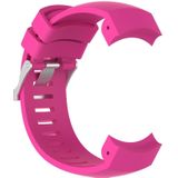 Silicone Replacement Wrist Strap for SUUNTO Core ALU Black (Rose Red)