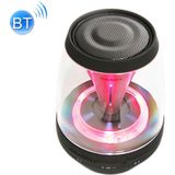 SHABA VS-18 Bluetooth 4.2 Multi-function Portable Small Magic Lamp Colorful Wireless Bluetooth Speaker (Black)