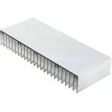 Aluminum Heat Sink Cooling for Chip IC LED Transistor Power Memory  Size: 150x60x25mm