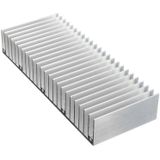 Aluminum Heat Sink Cooling for Chip IC LED Transistor Power Memory  Size: 150x60x25mm