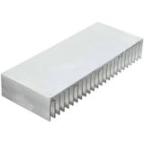 Aluminum Heat Sink Cooling for Chip IC LED Transistor Power Memory  Size: 150x60x25mm