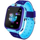 Q12B 1.44 inch Color Screen Smartwatch for Children  Support LBS Positioning / Two-way Dialing / One-key First-aid / Voice Monitoring / Setracker APP (Blue)