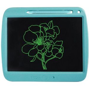 Children LCD Painting Board Electronic Highlight Written Panel Smart Charging Tablet  Style: 9 inch Monochrome Lines (Blue)