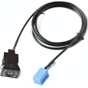 Car AUX Interface + Cable Wiring Harness for Mercedes-Benz Smart 450